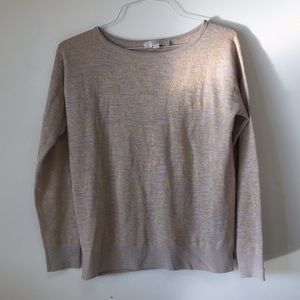 Anne Taylor Loft Blush Sweater Sz M